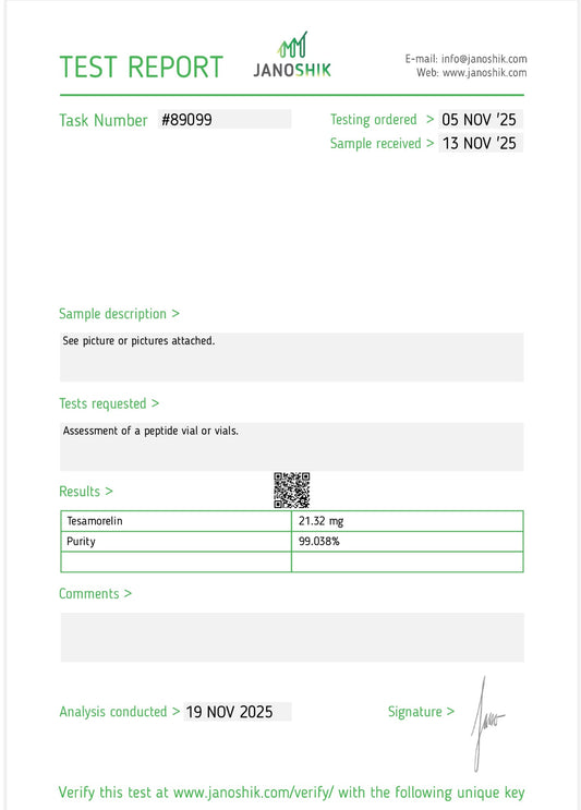 Tesamorelin 20